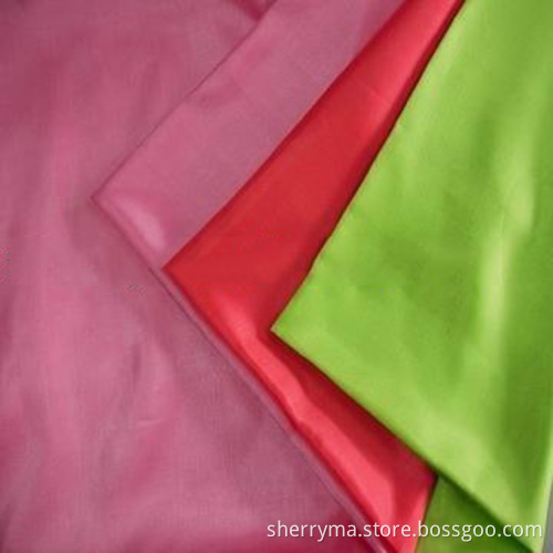 210T habutai silk mesh custom suit polyester lining fabric for garment